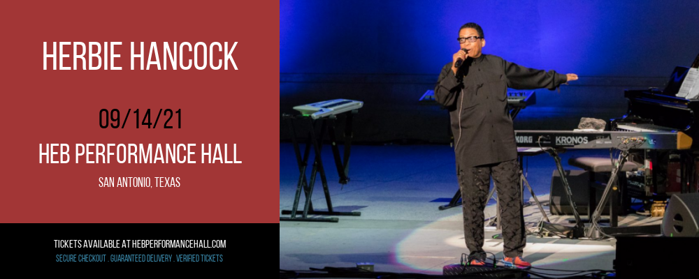 Herbie Hancock at HEB Performance Hall tickets Herbie Hancock at HEB Performance Hall