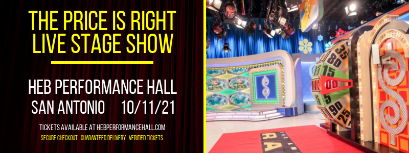 The Price Is Right - Live Stage Show at HEB Performance Hall
