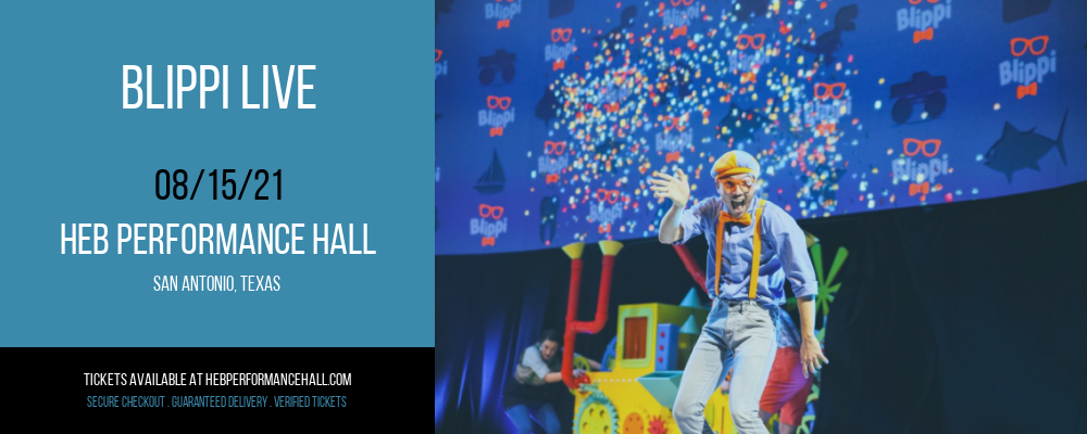 Blippi Live at HEB Performance Hall tickets Blippi Live at HEB Performance Hall