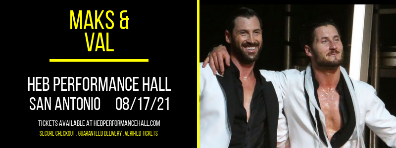 Maks & Val at HEB Performance Hall