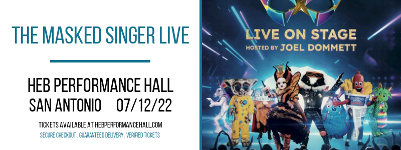 The Masked Singer Live at HEB Performance Hall