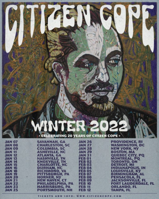 Citizen Cope at Marquee Theatre