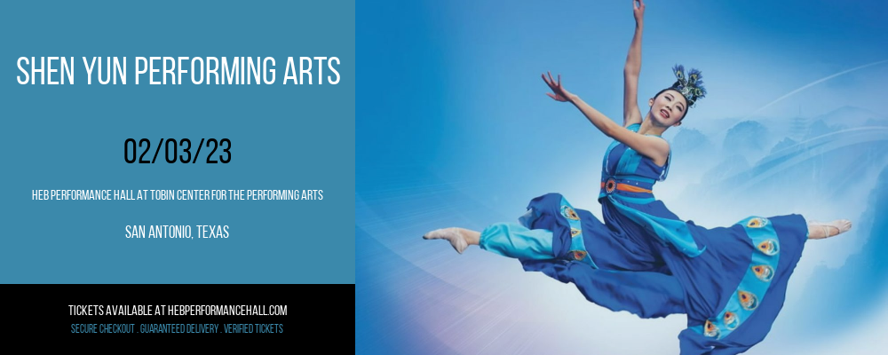 Shen Yun Performing Arts at HEB Performance Hall tickets Shen Yun Performing Arts at HEB Performance Hall