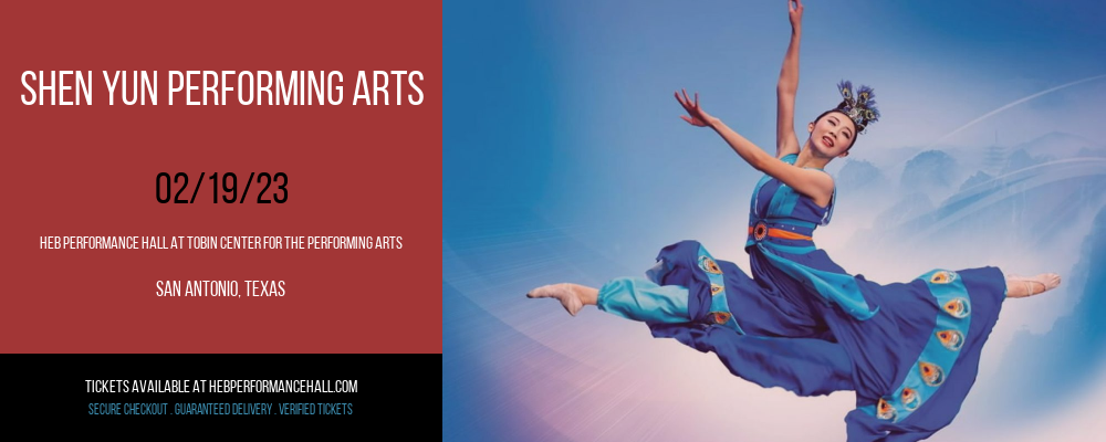 Shen Yun Performing Arts at HEB Performance Hall tickets Shen Yun Performing Arts at HEB Performance Hall