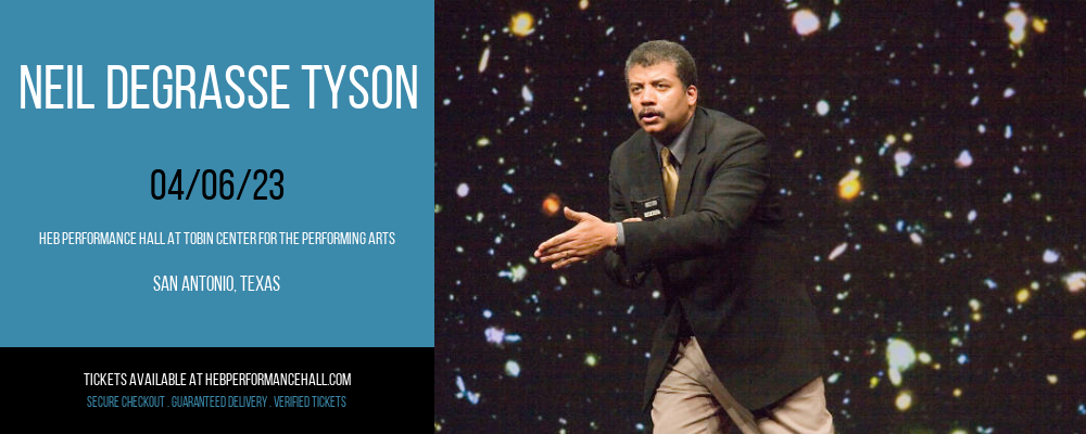 Neil deGrasse Tyson at HEB Performance Hall