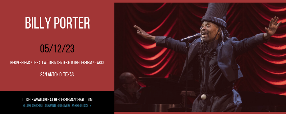 Billy Porter at HEB Performance Hall