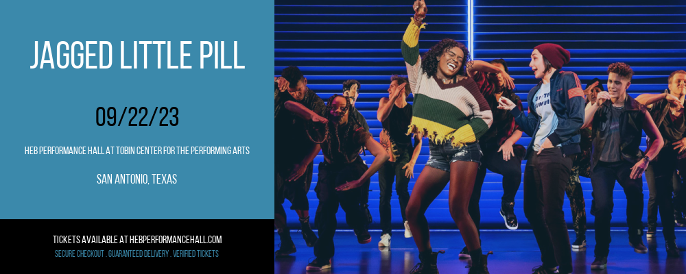 Jagged Little Pill [POSTPONED] at HEB Performance Hall At Tobin Center for the Performing Arts