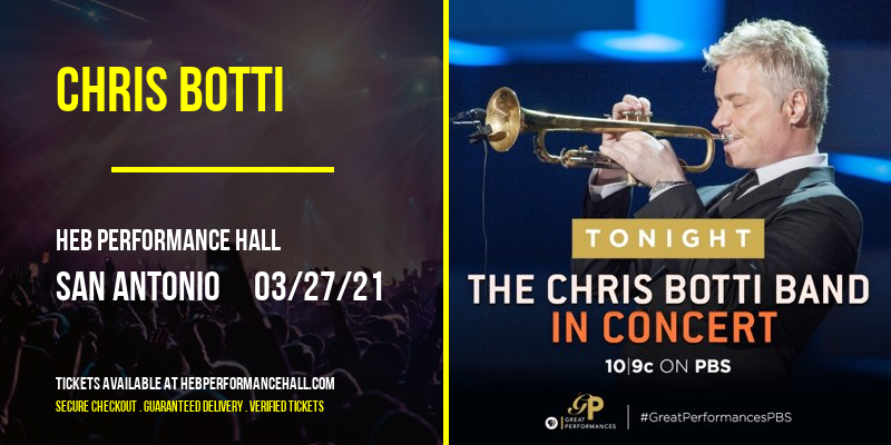 Chris Botti at HEB Performance Hall