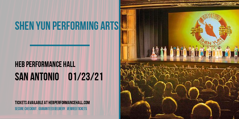 Shen Yun Performing Arts at HEB Performance Hall tickets Shen Yun Performing Arts at HEB Performance Hall