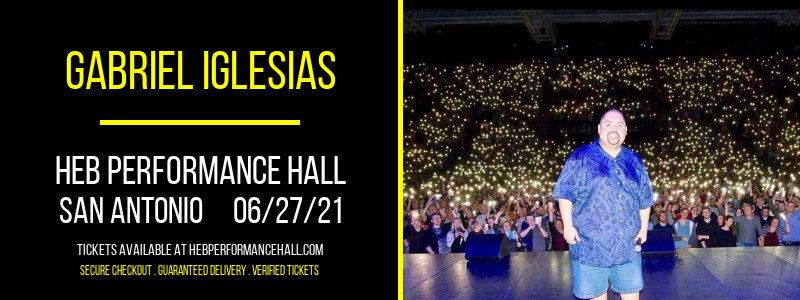 Gabriel Iglesias at HEB Performance Hall tickets Gabriel Iglesias at HEB Performance Hall