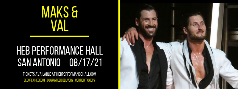Maks & Val at HEB Performance Hall tickets Maks & Val at HEB Performance Hall