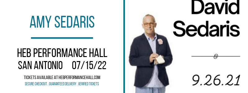 Amy Sedaris at HEB Performance Hall tickets Amy Sedaris at HEB Performance Hall