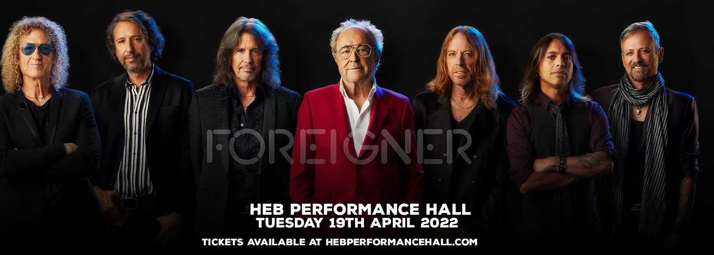 Foreigner at HEB Performance Hall tickets Foreigner at HEB Performance Hall