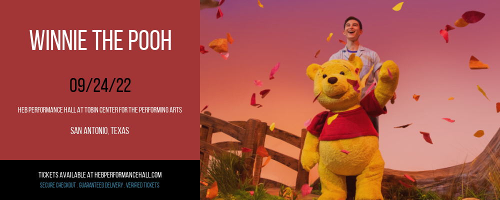 Winnie the Pooh at HEB Performance Hall tickets Winnie the Pooh at HEB Performance Hall