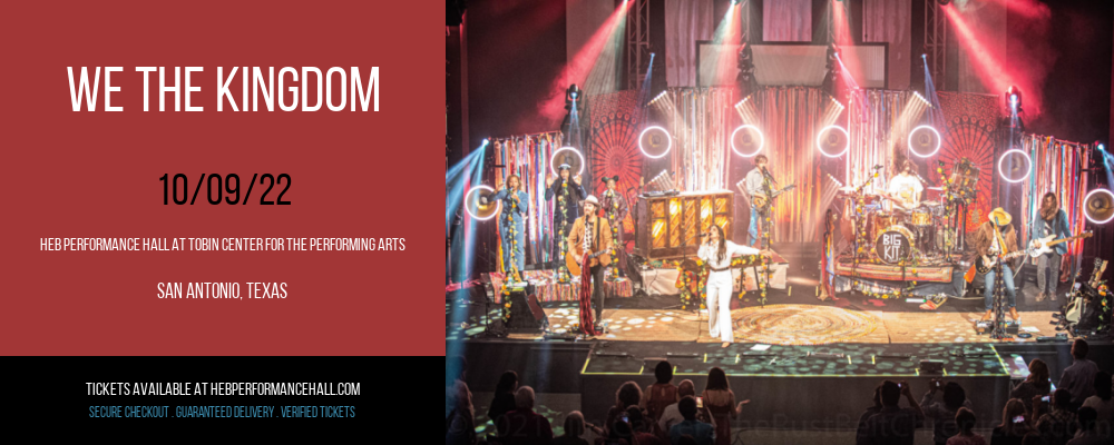 We The Kingdom at HEB Performance Hall tickets We The Kingdom at HEB Performance Hall