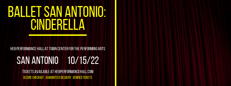Ballet San Antonio: Cinderella at HEB Performance Hall