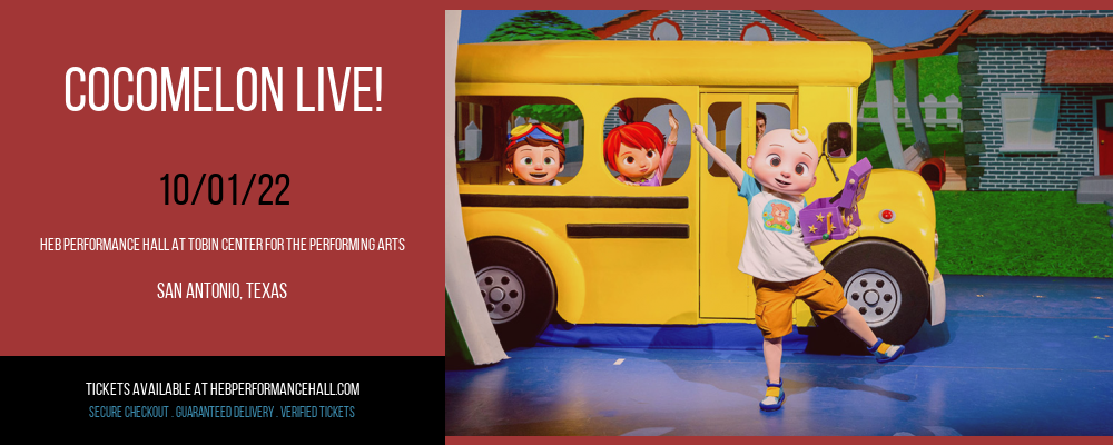 CoComelon Live! at HEB Performance Hall tickets CoComelon Live! at HEB Performance Hall
