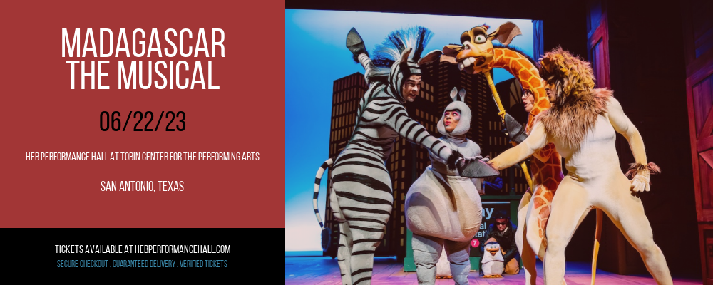 Madagascar - The Musical at HEB Performance Hall tickets Madagascar - The Musical at HEB Performance Hall