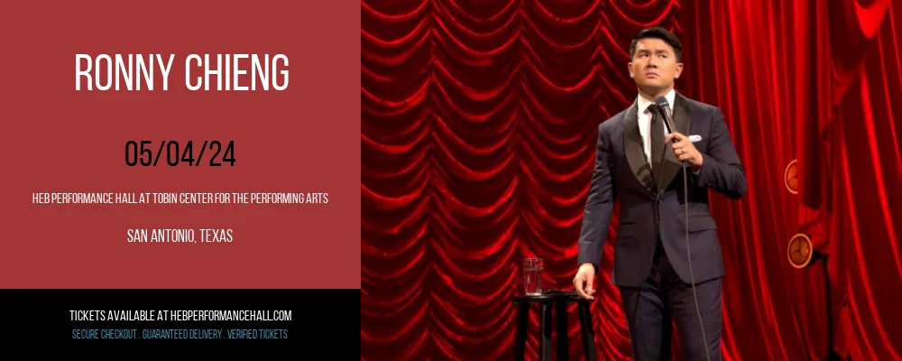 Ronny Chieng at HEB Performance Hall At Tobin Center for the Performing Arts