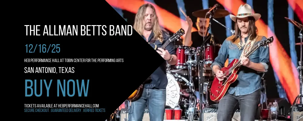 The Allman Betts Band at HEB Performance Hall At Tobin Center for the Performing Arts